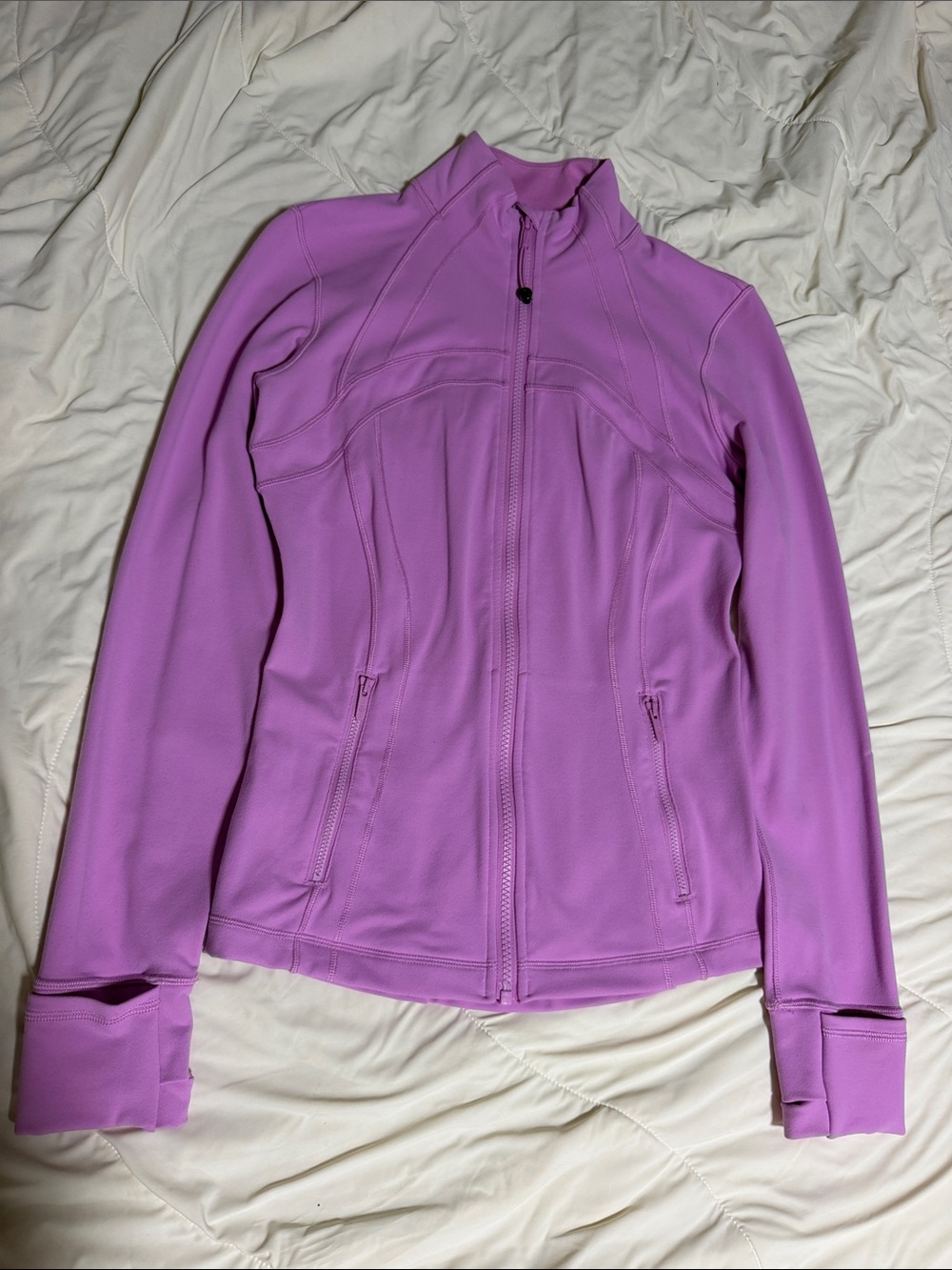 lululemon athletica Lavender/Pink Full-Zip define jacket size 6